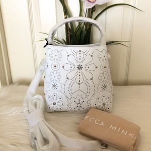 💐REBECCA MINKOFF Perforated Top Handle Xbody